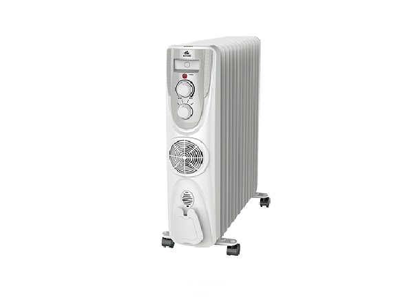 75 شوفاژ برقی ایوولی (evvoli) 13پره فن دار مدل EVOH- 13FW-B - Image 1